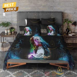 Suicide Squad Joker Harley Quinn Bedding Set