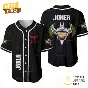 Joker – Why So Serious Baseball Jersey – Black