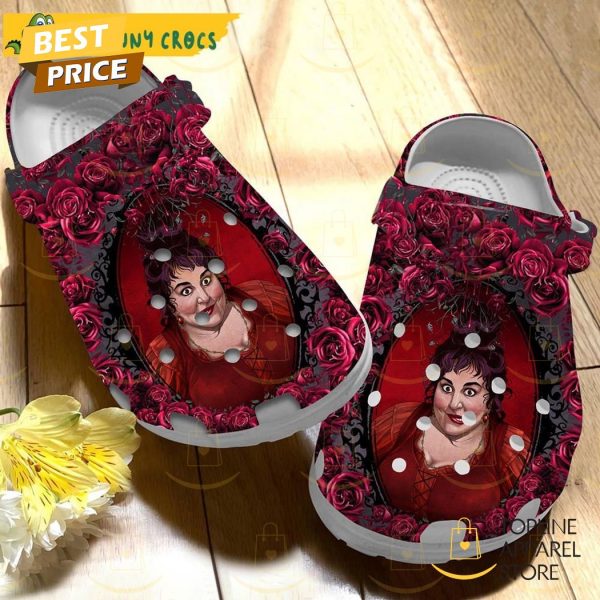 Mary Sanderson Hocus Pocus Rose Crocs