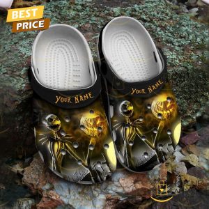 Personalized Jack Skellington Halloween 2024 Crocs