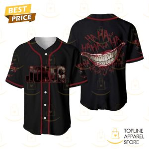 2024 Joker Harley Quinn Hahaha Baseball Jersey