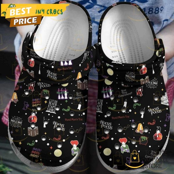 Hocus Pocus Dead Man Toe Crocs