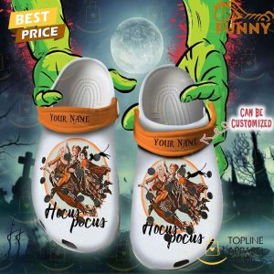 Personalized Hocus Pocus White Crocs