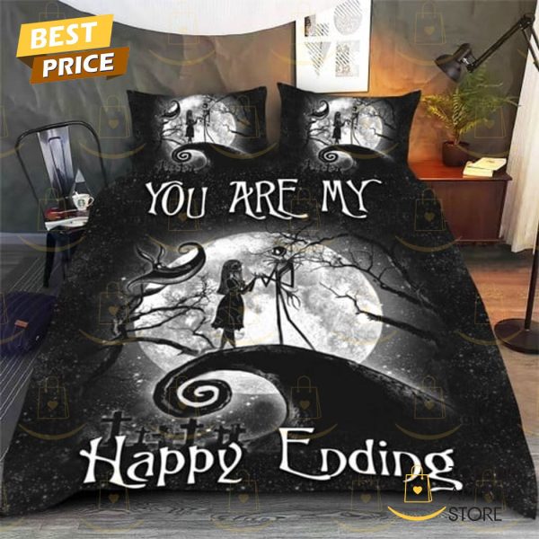 You Are My Happy Ending Jack Skellington Bedding Set