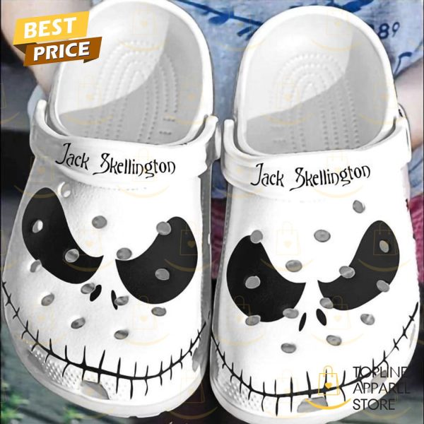 2024 Jack Skellington White Crocs