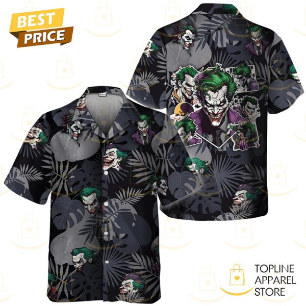 Tropical Joker Harley Quinn  Hawaiian Shirt