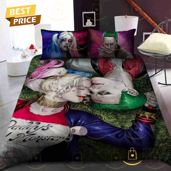 Harley Quinn Love Joker 2024 Bedding Set