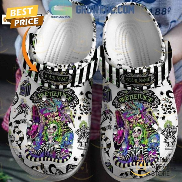 Personalized Beetlejuice Beetlejuice It Showtime Never Crocs