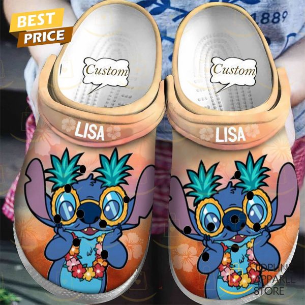 Personalized Funny Ohana Stitch Crocs