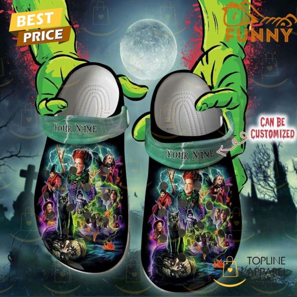 Personalized Hocus Pocus Sanderson Sisters Crocs