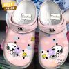 Personalized Snoopy Flower Crocs