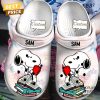 Personalized Snoopy Sunflower Crocs