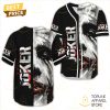 Halloween Ha Ha Ha Ha Joker Design Baseball Jersey