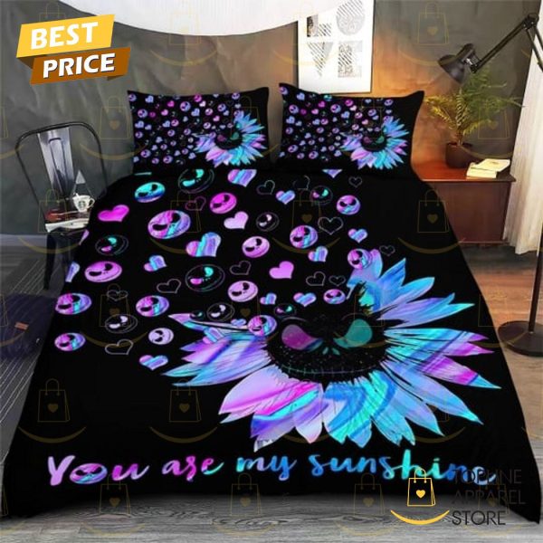 2024 The Nightmare Before Christmas Jack Skellington – Your Are My Sunshine Bedding Set – Black