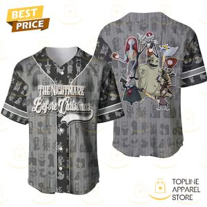 The Nightmare Before Christmas Jack Skellington Baseball Jersey