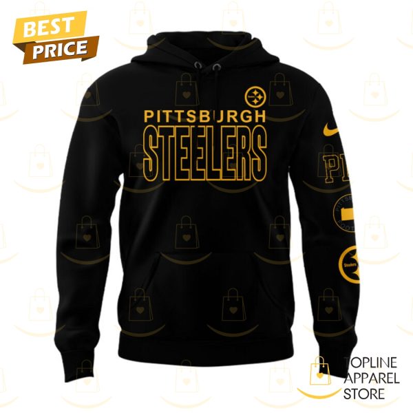 2024 Color Rush Pittsburgh Steelers Hoodie – Black