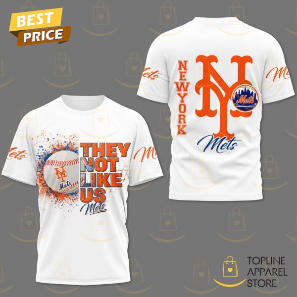 New York Mets – They Not Like Us 3D T-Shirt