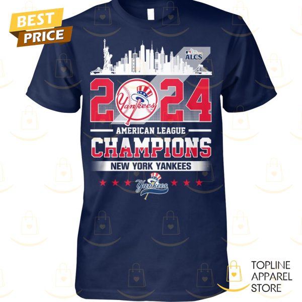 2024 American League Champions New York Yankess ALCS Design Unisex T-Shirt