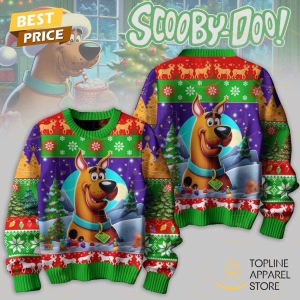 2024 Scooby-Doo Merry Christmas Sweater