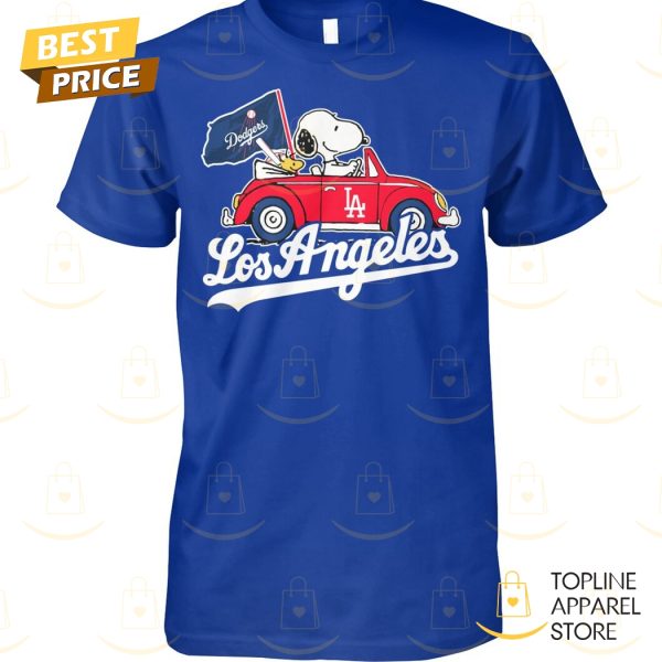 2024 Snoopy Los Angeles Dodgers Unisex T-Shirt