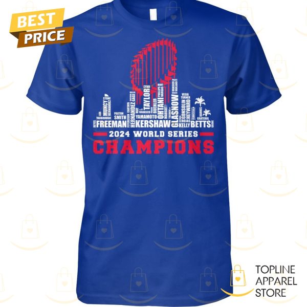 2024 World Series Champions Los Angeles Dodgers Unisex T-Shirt