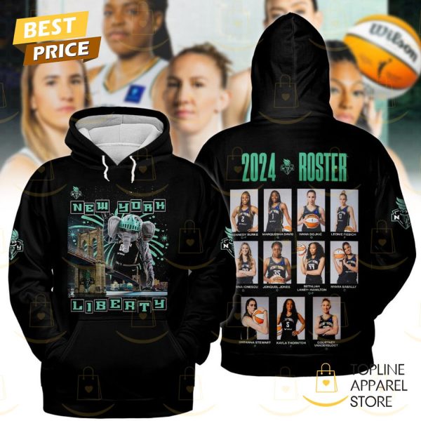 2024 Rostter New York Liberty Design Hoodie