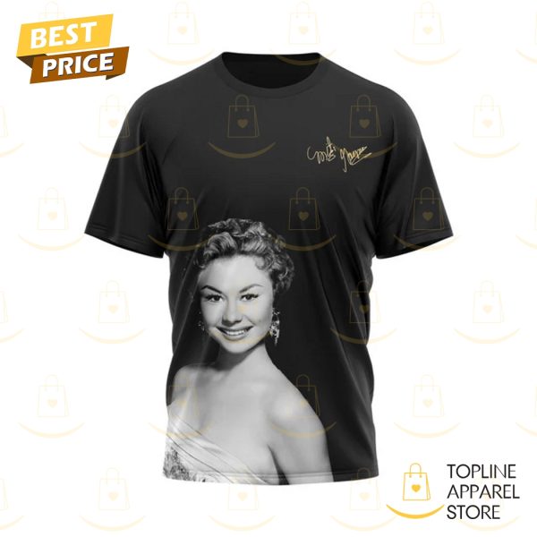 Mitzi Gaynor 1931-2024 Signature Thank You For The Memories 3D T-Shirt