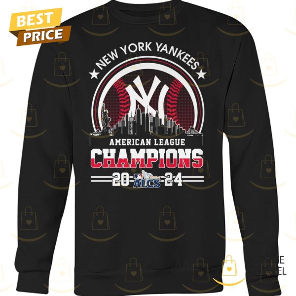 New York Yankess American League 2024 Champions ALCS Design Unisex T-Shirt