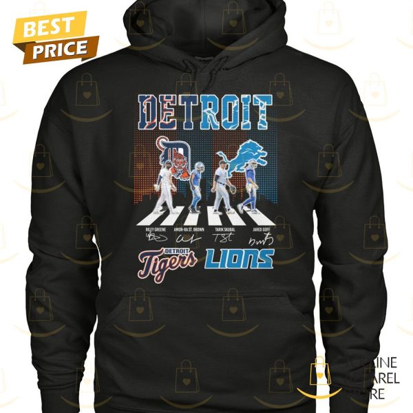 Detroit Tigers x Detroit Lions Signature Unisex T-Shirt