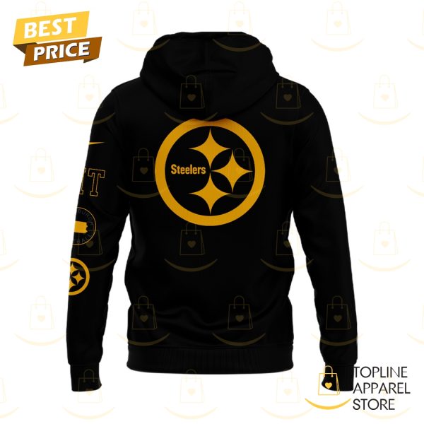 2024 Color Rush Pittsburgh Steelers Hoodie – Black