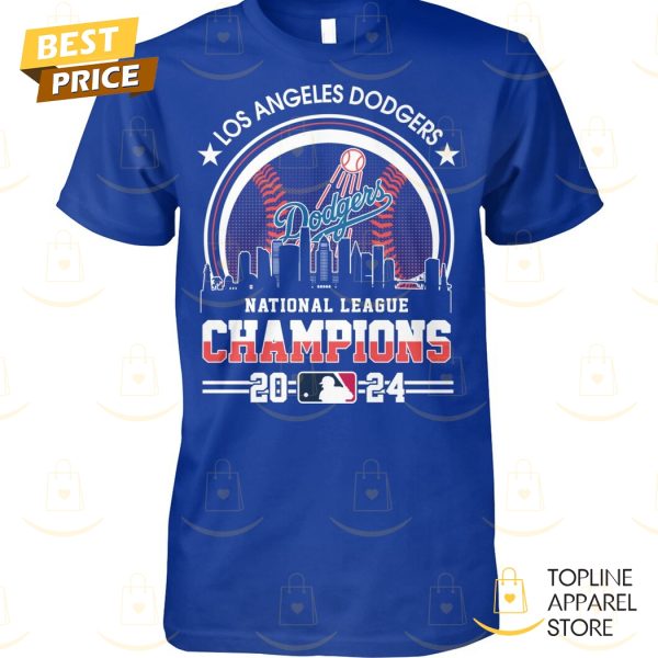 Los Angeles Dodgers National League Champions 2024 Unisex T-Shirt