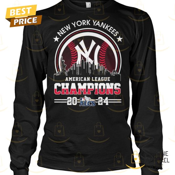 New York Yankess American League 2024 Champions ALCS Design Unisex T-Shirt