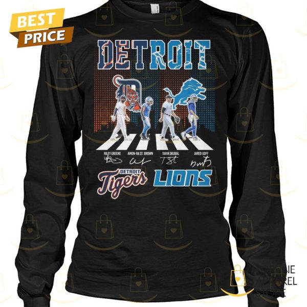 Detroit Tigers x Detroit Lions Signature Unisex T-Shirt