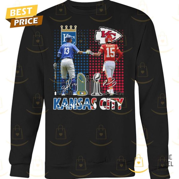 Kansas City Royals x Kansas City Chiefs Signature Unisex T-Shirt