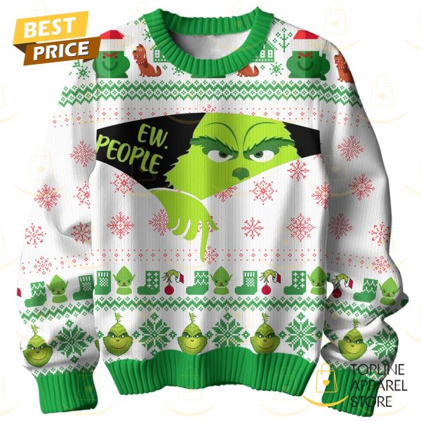 Ew People Merry Grinchmas Sweater