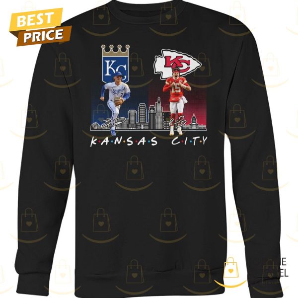 2024 Kansas City Chiefs x Kansas City Royals Signature Unisex T-Shirt