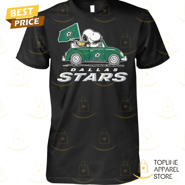 2024 Snoopy x Dallas Stars Unisex T-Shirt