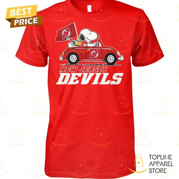 2024 Snoopy x New Jersey Devils Unisex T-Shirt