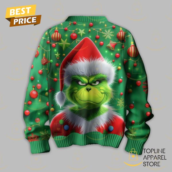 The Grinch Merry Christmas Sweater – Green