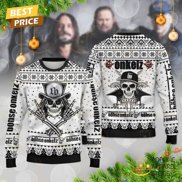 Bohse Onkelz Band Merry Christmas Sweater