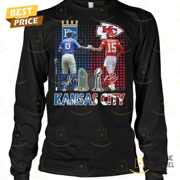 Kansas City Royals x Kansas City Chiefs Signature Unisex T-Shirt