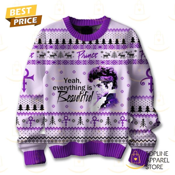 Prince Yeah Everything Is Beautiful Sweater