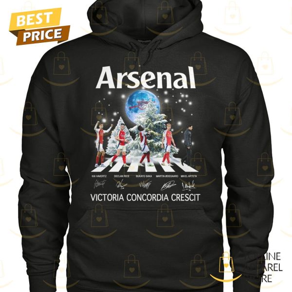 Arsenal – Victoria Concerdia Crecit Signature Unisex T-Shirt