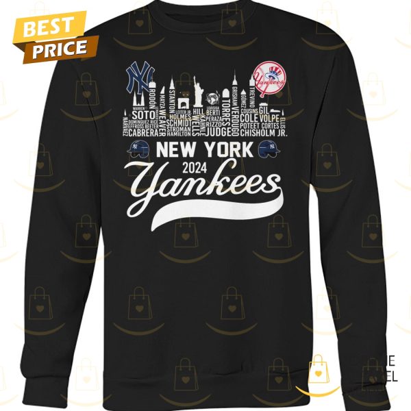 2024 New York Yankees Design Unisex T-Shirt