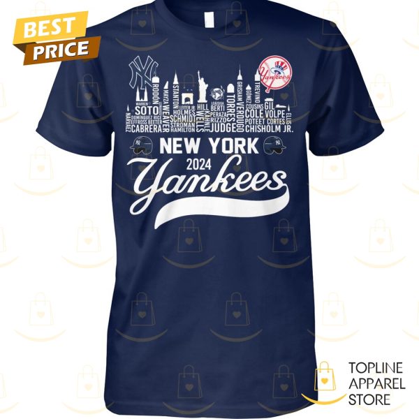 2024 New York Yankees Unisex T-Shirt