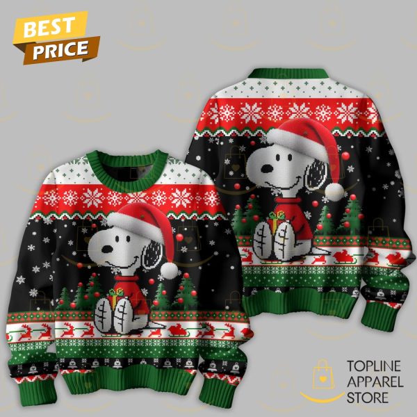 2024 Snoopy Merry Christmas Sweater