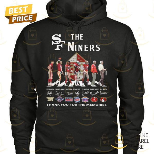 The San Francisco 49ers Niners 80 Years Signature Thank You For The Memories Unisex T-Shirt