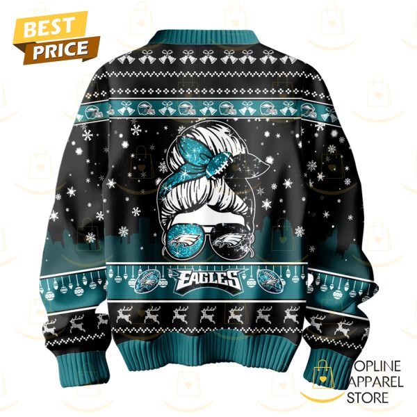 Smart Woman Love Her Philadelphia Eagles Sweater