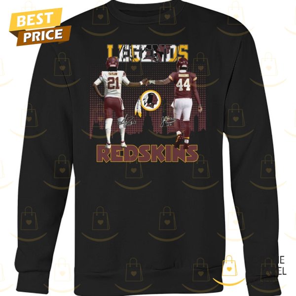 Washington Redskins Sean Taylor x John Riggins Legends Signature Unisex T-Shirt