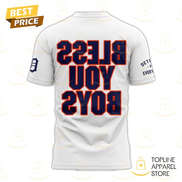 Detroit Tigers Team Bless You Boys 3D T-Shirt